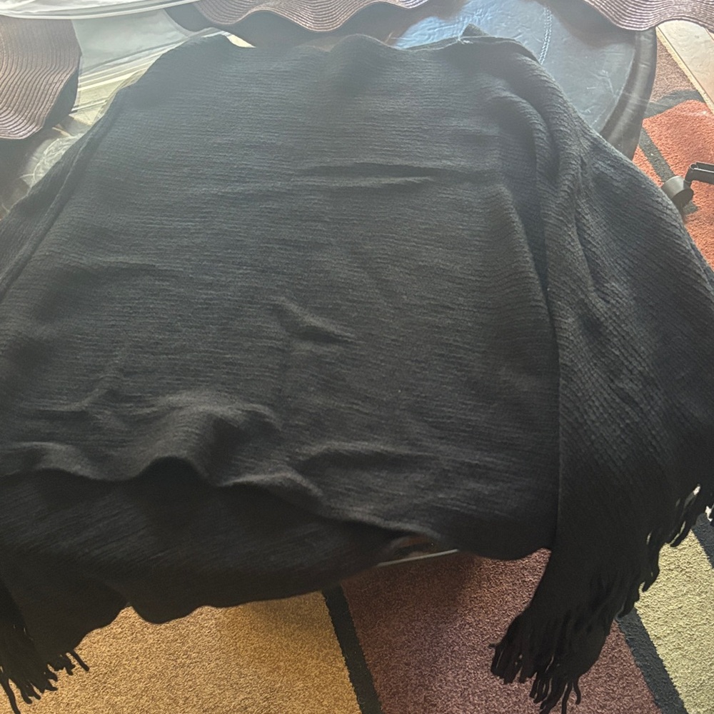 Elegant Black Women's Shawl